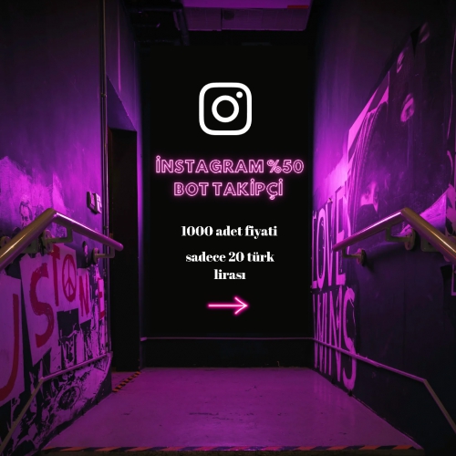  instagram yüzde 50 bot takipçi